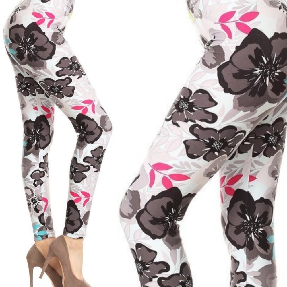 OS Leggings - Wicked Soft Sing a Song of Flowers